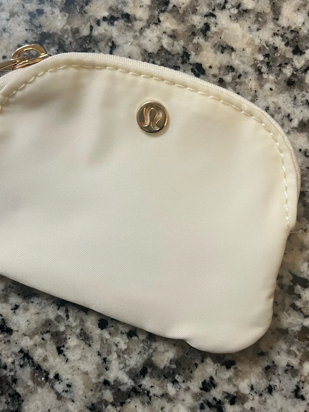 lululemon athletica Dual Pouch Wristlet in Teal and Cream